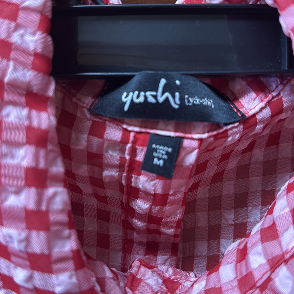 Shi by JOURNEYS Red and White Blouse - Picture 3 of 5
